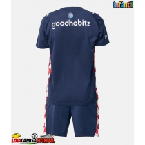Camisa de Futebol PSV Eindhoven Equipamento Secundário Infantil 2025-26 Manga Curta (+ Calças curtas)